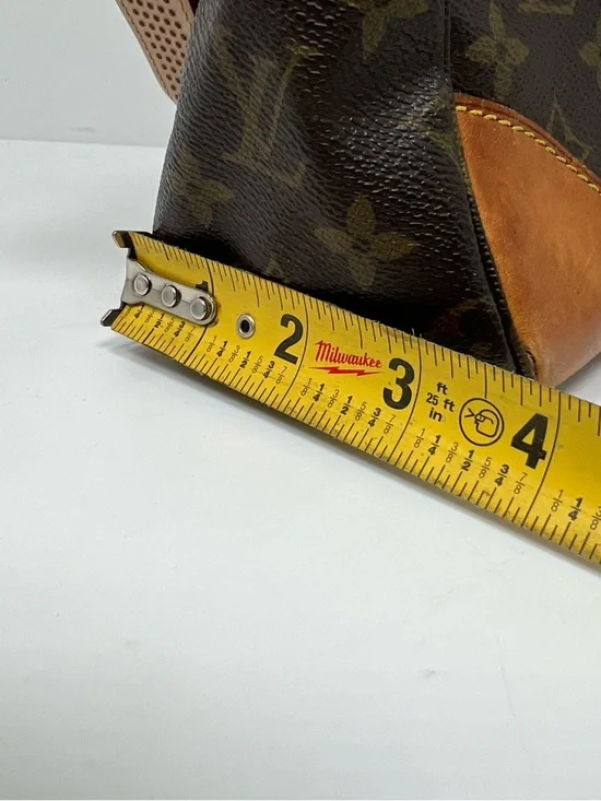 Louis Vuitton LV Shoulder Bag Boulogne 30 Brown Monogram - Picture 15 of 16